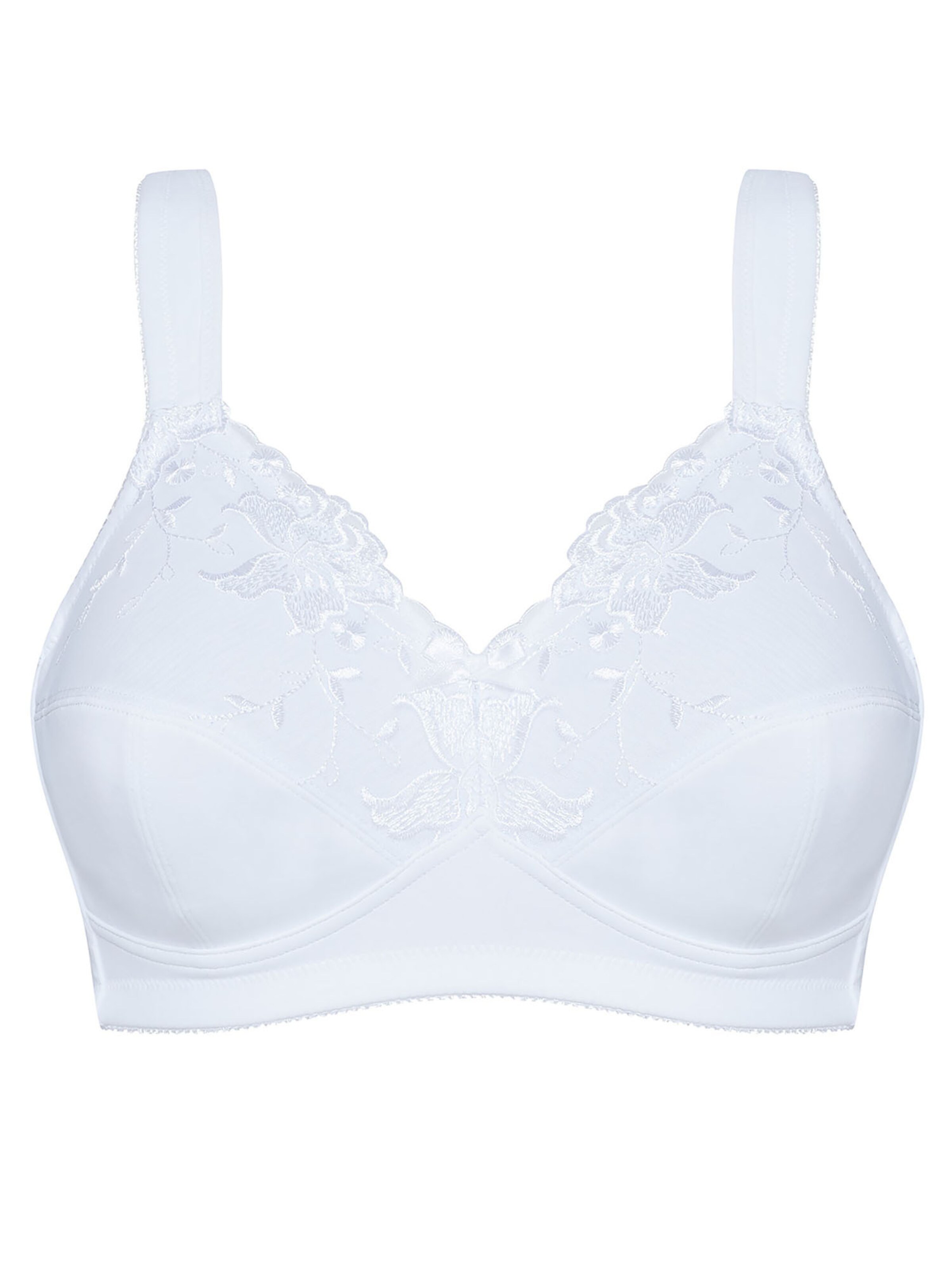 SUSA T-Shirt BH 'Basic'‌‌‌‌ in Weiß: Vorderseite