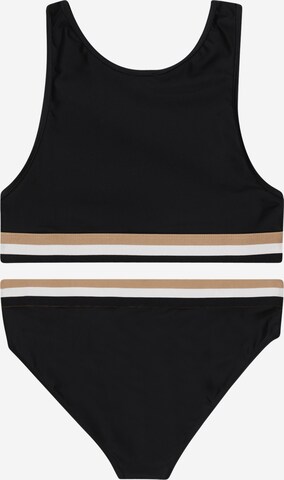 BOSS Kidswear Bygelfri Bikini i svart