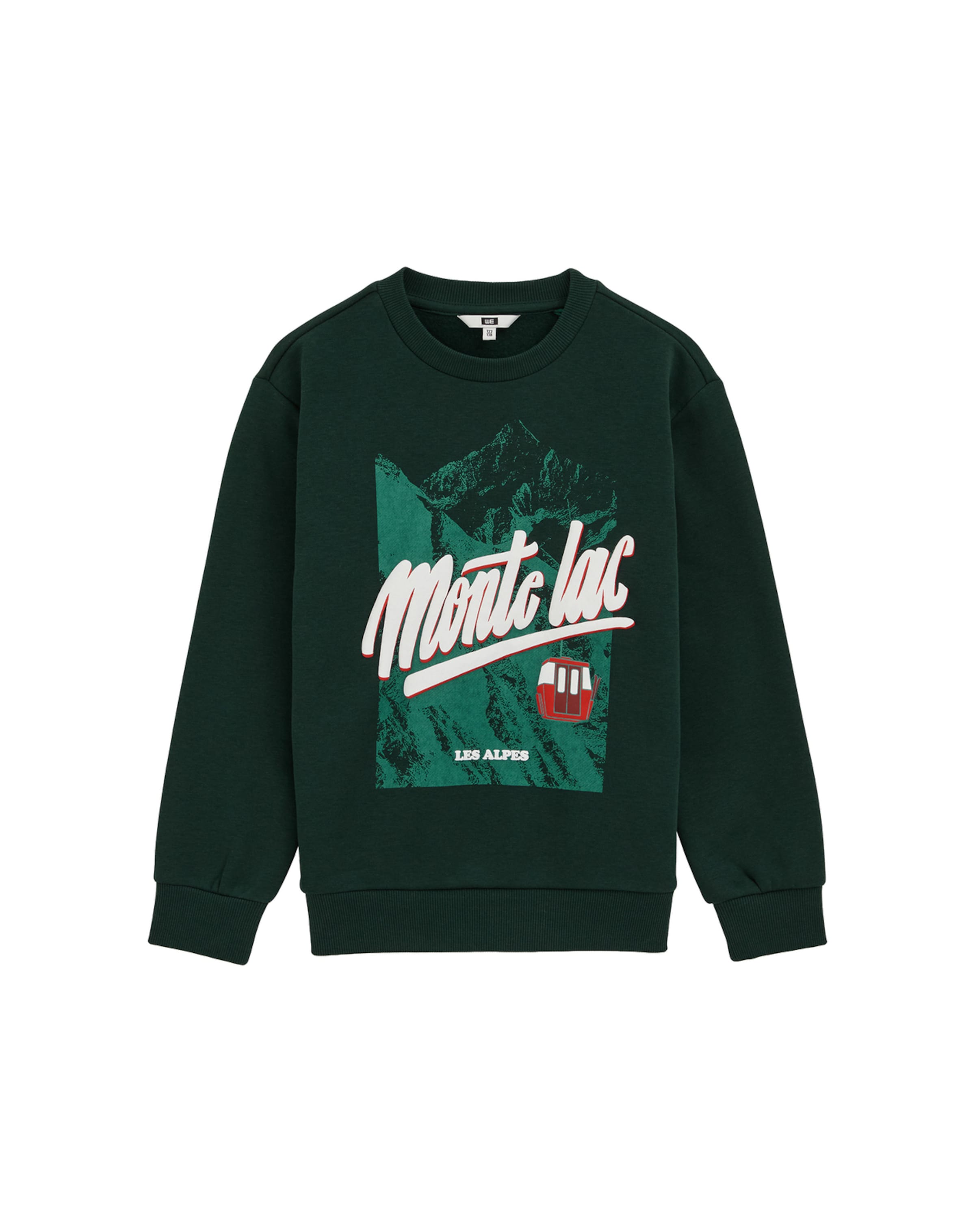 WE Fashion Dressipluus, värv roheline: eest vaates