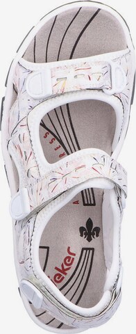 Rieker Hiking Sandals in White