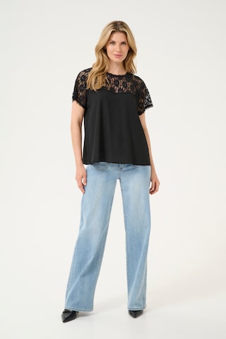 Kaffe Bluse 'KASilja' in Schwarz