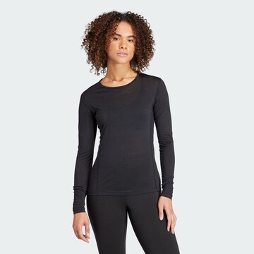 ADIDAS TERREX Funktionsshirt 'Xperior' in Schwarz: predná strana