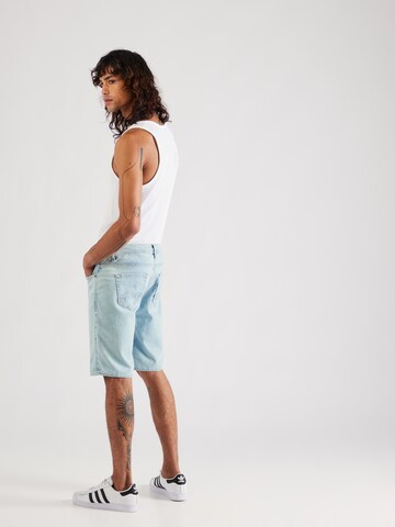 BLEND Regular Shorts in Blau