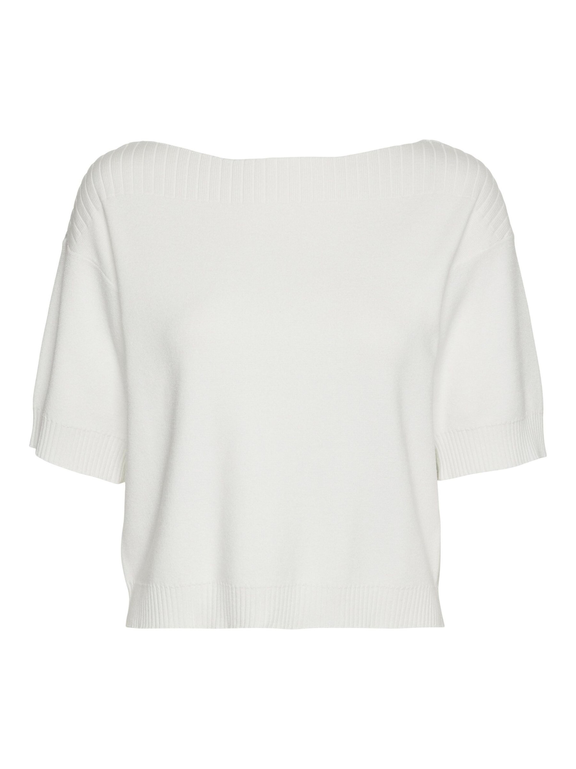 VERO MODA Pullover 'JEMMA' in Weiß: Vorderseite