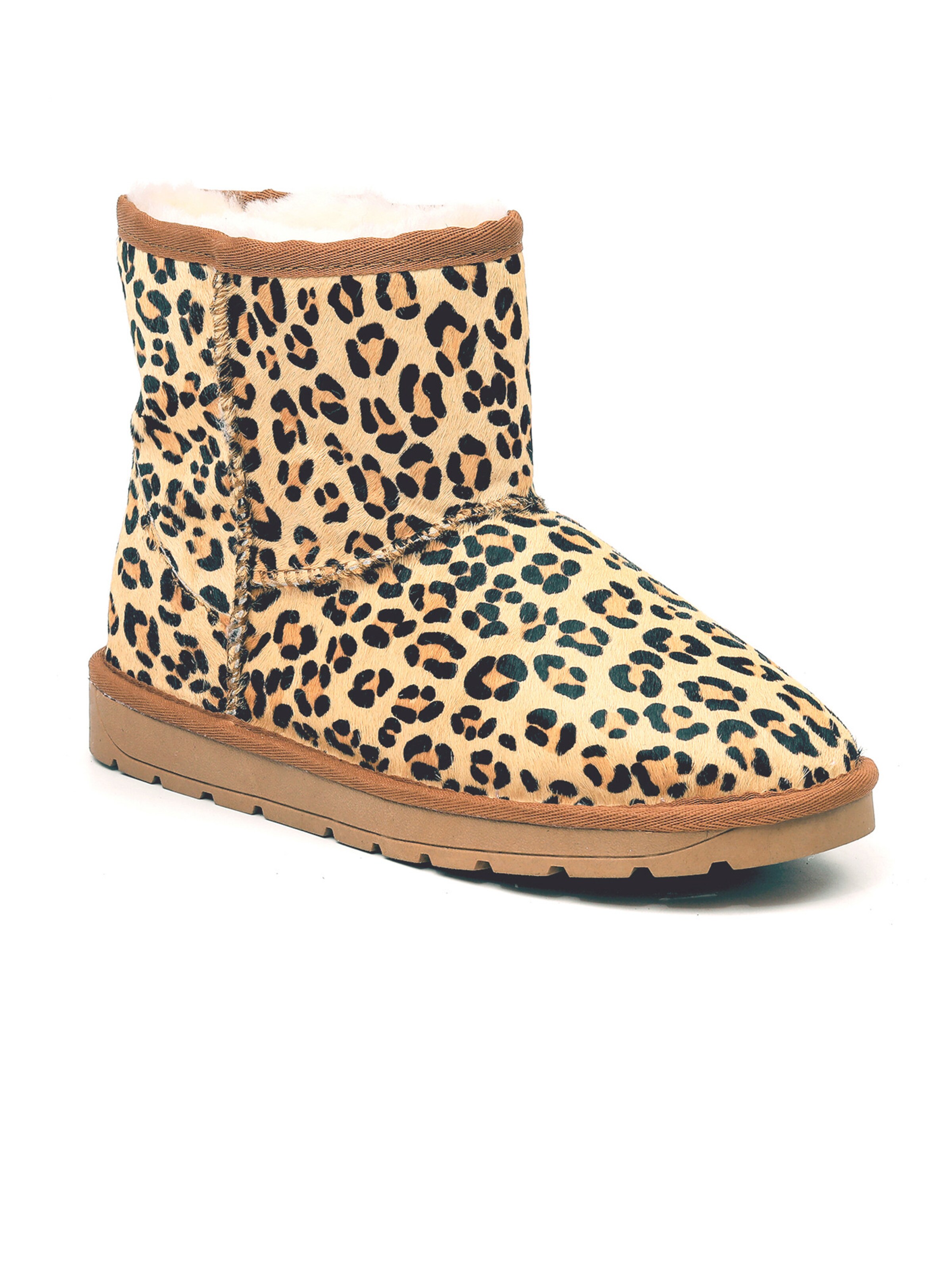 Gooce Snowboots 'Leo' i beige: forside