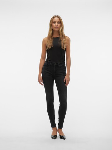 VERO MODA Skinny Jeans 'Flash' in Schwarz