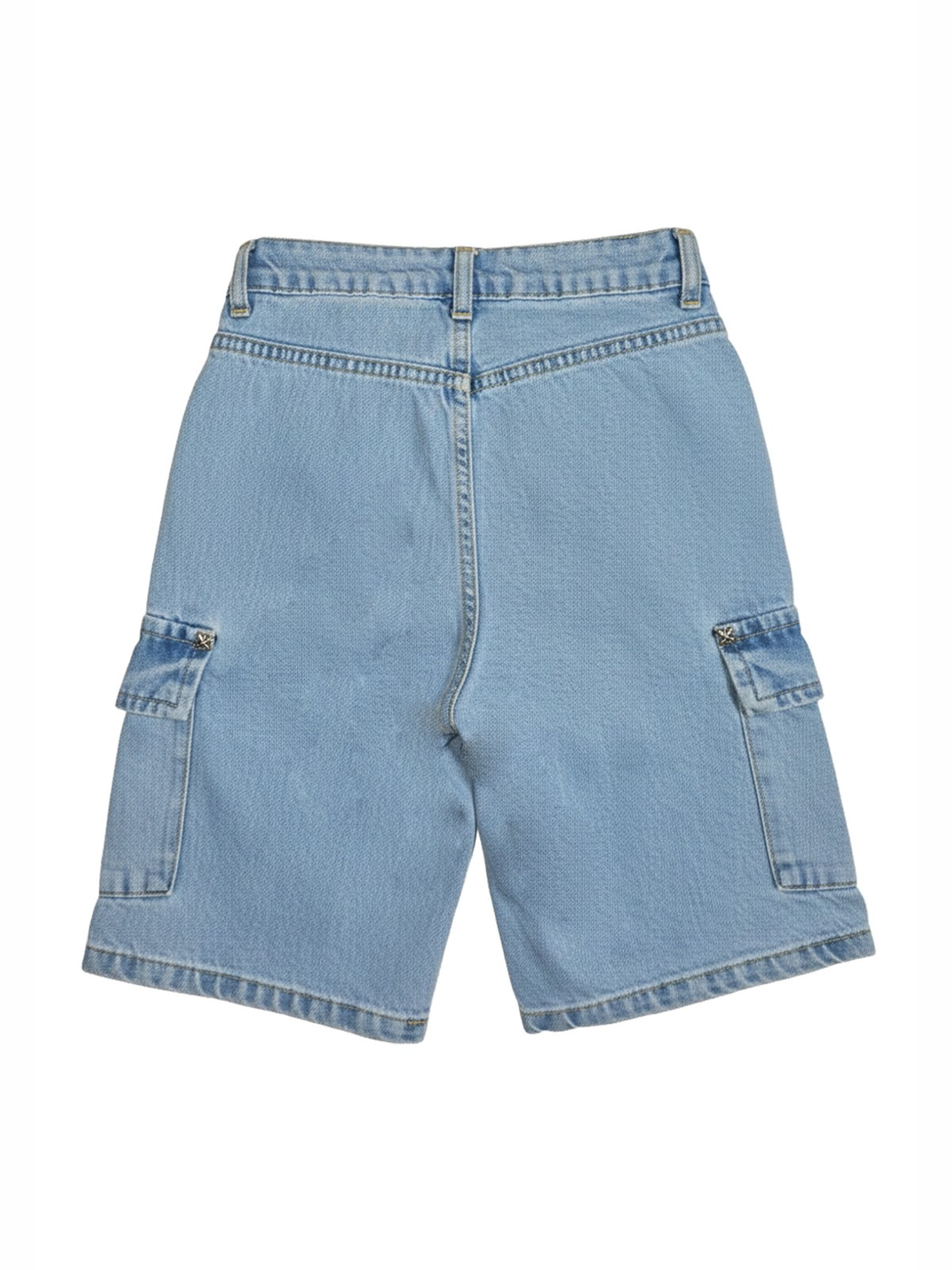 Regular Pantalon 'Bermuda blu denim per bambino' John Richmond en bleu
