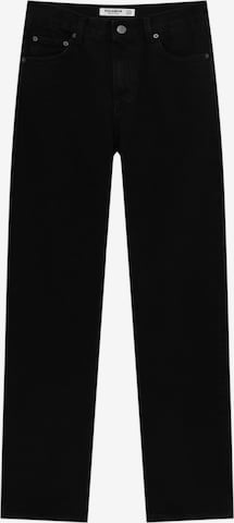 Pull&Bear regular Jeans i sort: forside