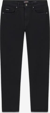 juoda GUESS JEANS Standartinis Džinsai 'GJ': priekis