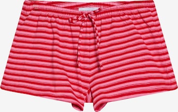 Bershka Regular Shorts 'CINTURILLA' in Pink: Vorderseite