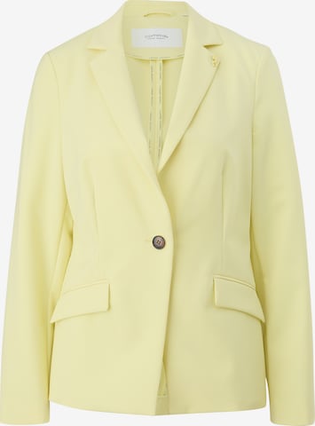 comma casual identity - Blazer em amarelo: frente