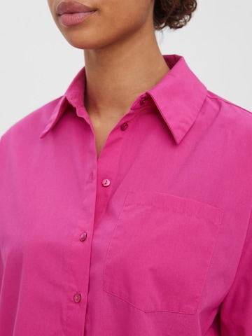 VERO MODA Bluse 'Hella' in Pink