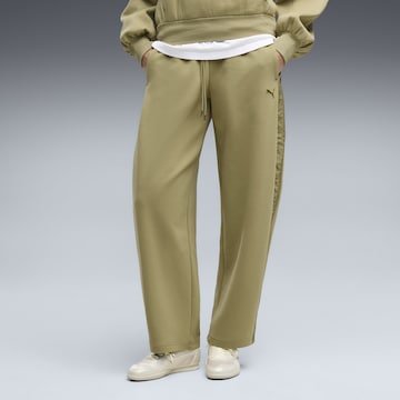 PUMA Barrel Workout Pants 'Her' in Green: front