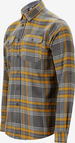 Whistler Regular fit Athletic Button Up Shirt 'Jamba' in Grey