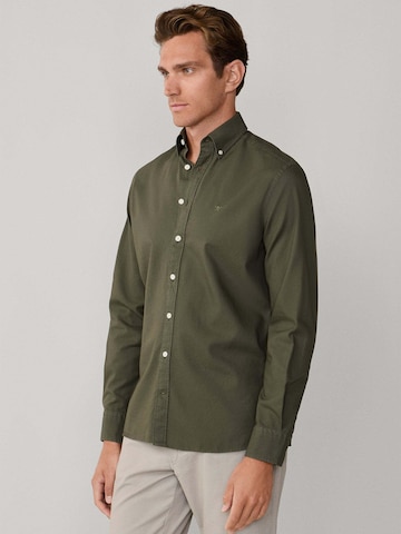 Hackett London Regular Fit Hemd in Grün