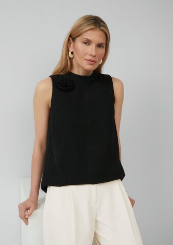 Chemisier s.Oliver BLACK LABEL en noir