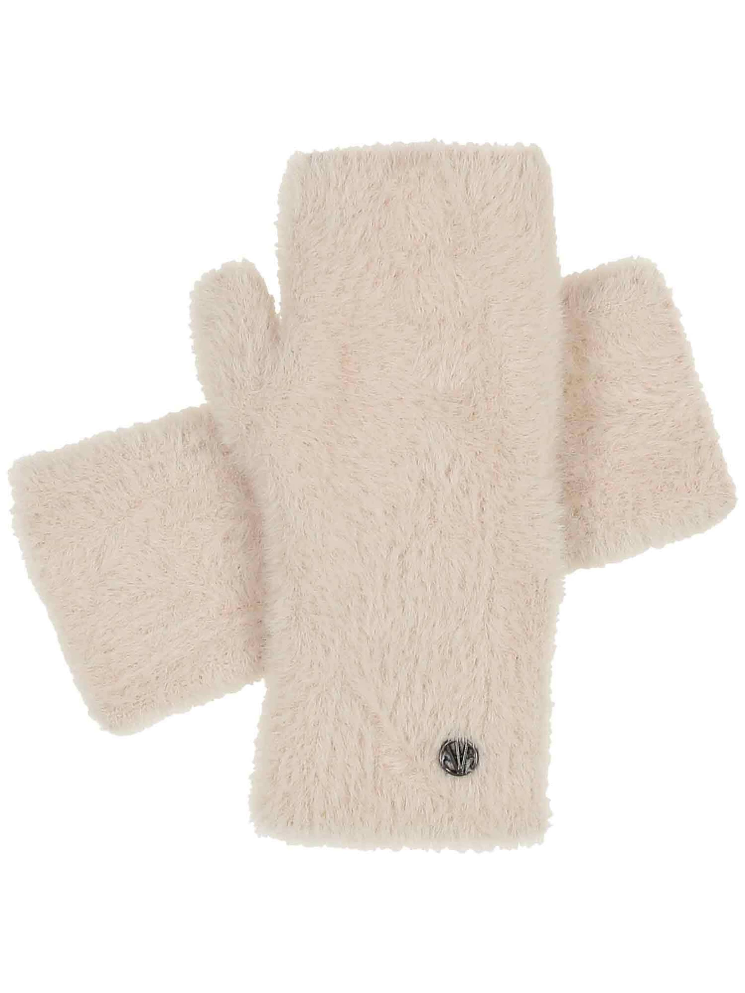 LOEVENICH Handstulpen in Weiß: Vorderseite