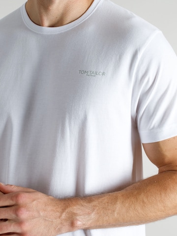 TOM TAILOR Podkoszulka w kolorze biały