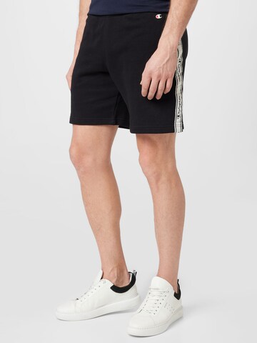 Champion Authentic Athletic Apparel Regular Pants in Black: front