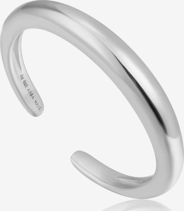 ANIA HAIE Ring 'Luxe Band Adjustable Ring ' in Silver: front