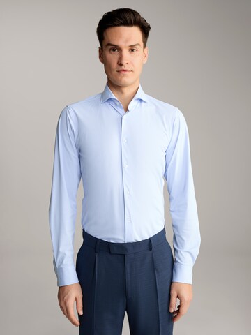 Coupe slim Chemise business 'Ernest' JOOP! en bleu : devant