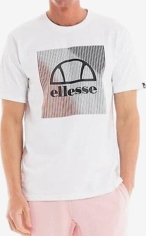 ELLESSE - Camiseta en blanco: frente