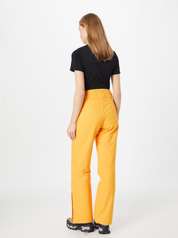 ICEPEAK Regularen Športne hlače | oranžna barva