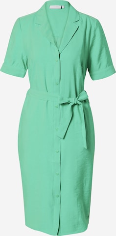 Rochie tip bluză de la Coster Copenhagen pe verde: față