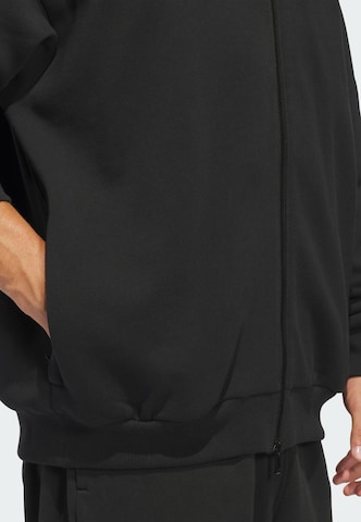 ADIDAS PERFORMANCE - Sudadera con cremallera deportiva 'Adidas x FARM Saccosh' en negro