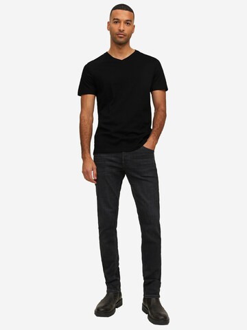 JACK & JONES Shirt 'Organic Basic' in Zwart