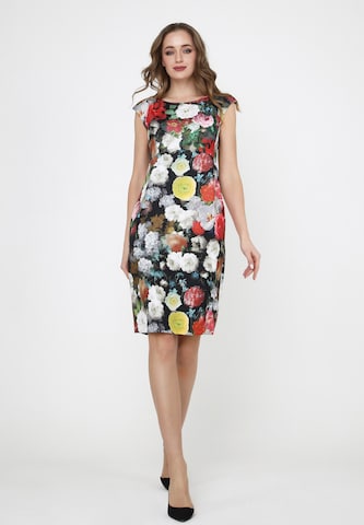 Madam-T Sheath Dress 'MUTALA' in Mixed colors: front