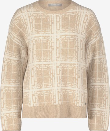 Pullover di Betty & Co in beige: frontale