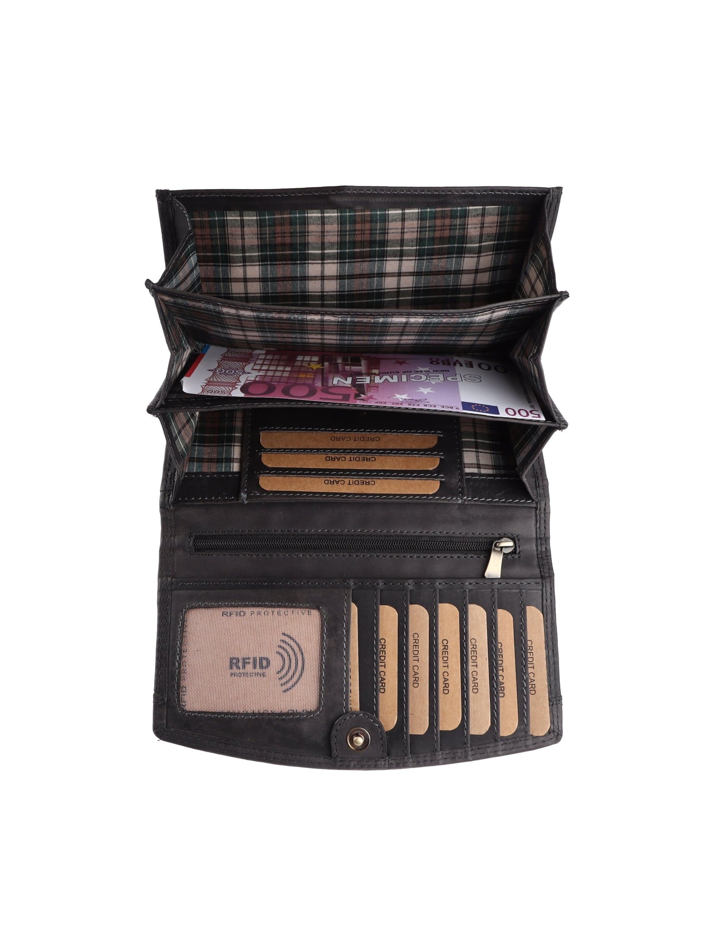 Benthill Wallet in Grey