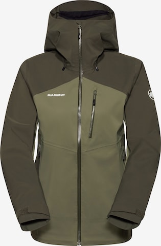 MAMMUT Outdoorjacke ‘Alto Guide’ in Grün: Vorderseite