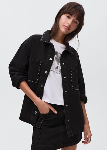 MANGO TEEN Jacke in Grau: Vorderseite