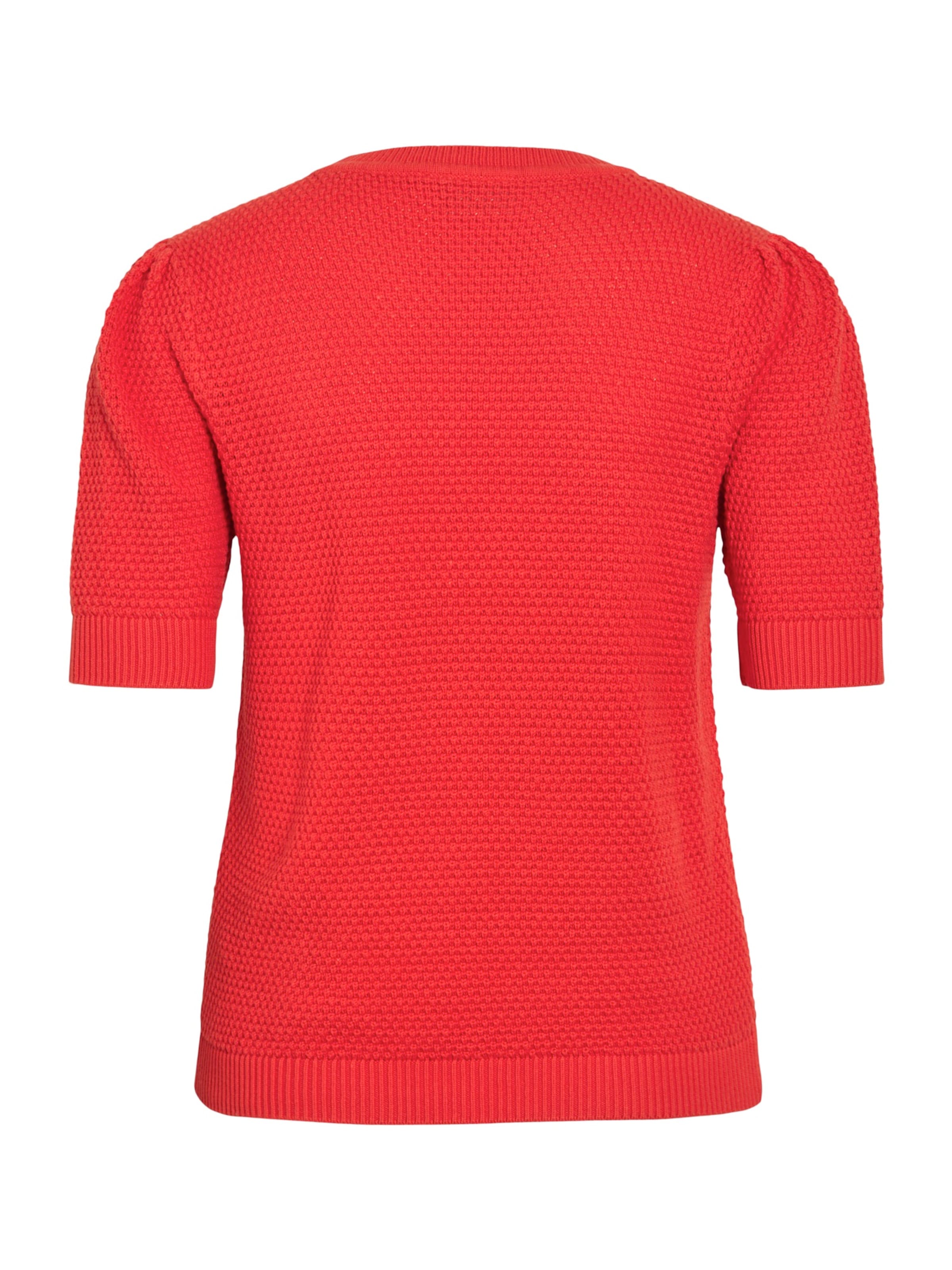 VILA Пуловер 'VIDALO' в червено