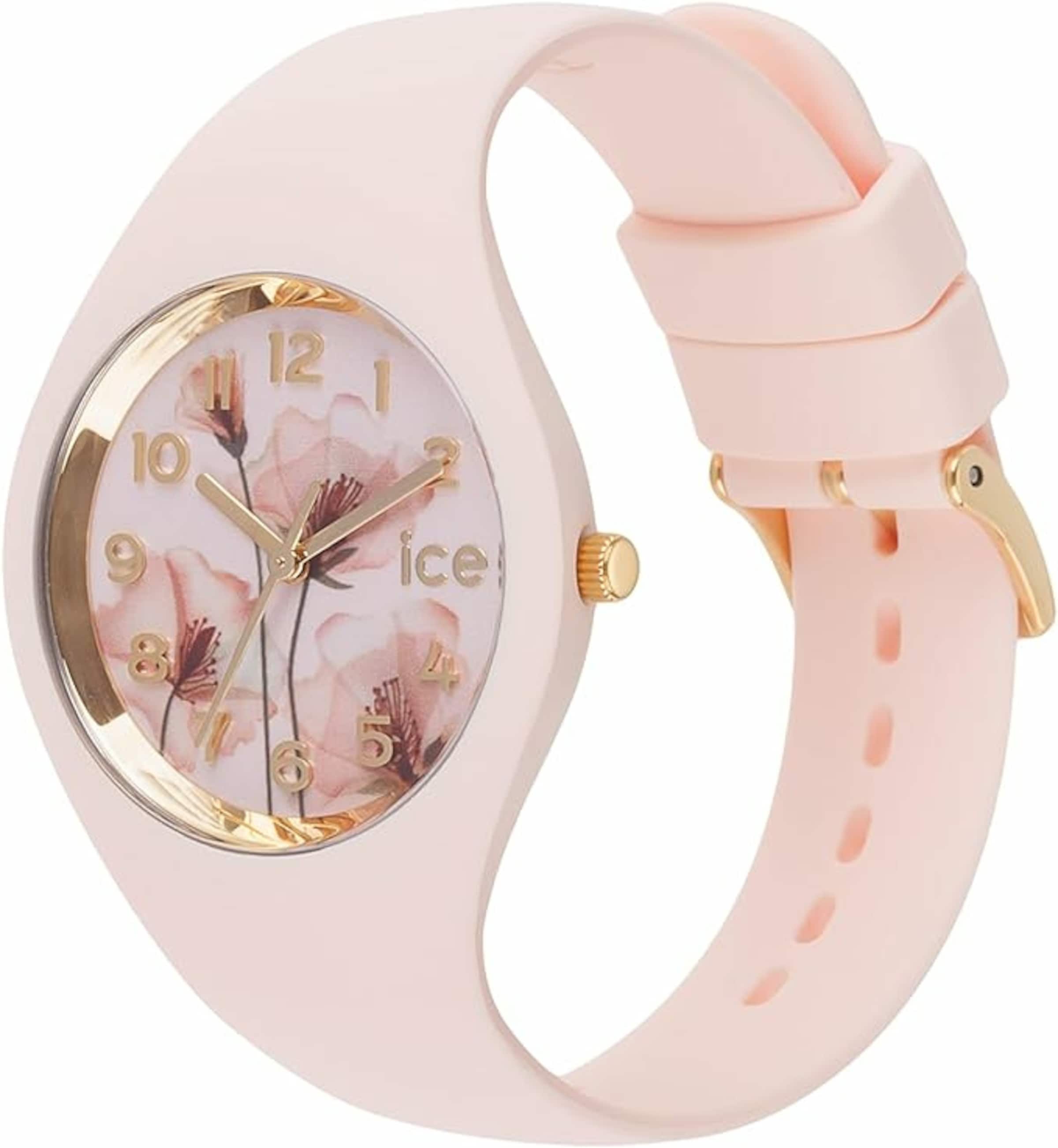 ICE WATCH Analoog horloge 'Flower' in Roze