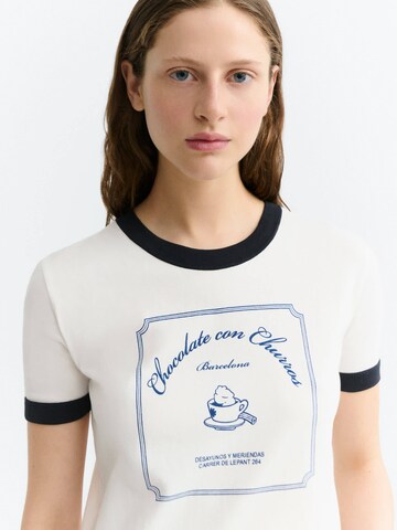 Thinking MU - Camiseta 'Zowie' en blanco