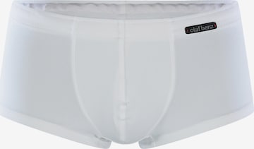 Shorts de bain ' BLU2252 Sunpants ' Olaf Benz en blanc : devant