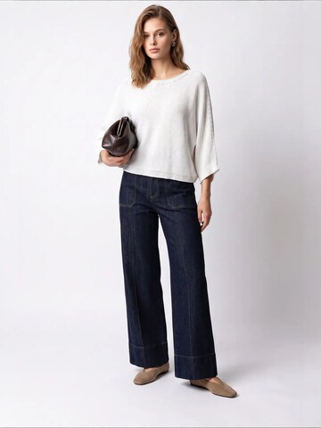 Pulover 'Pullover' de la MixRay pe alb
