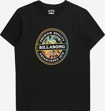 T-Shirt fonctionnel 'ROTOR FILL' BILLABONG en noir : devant