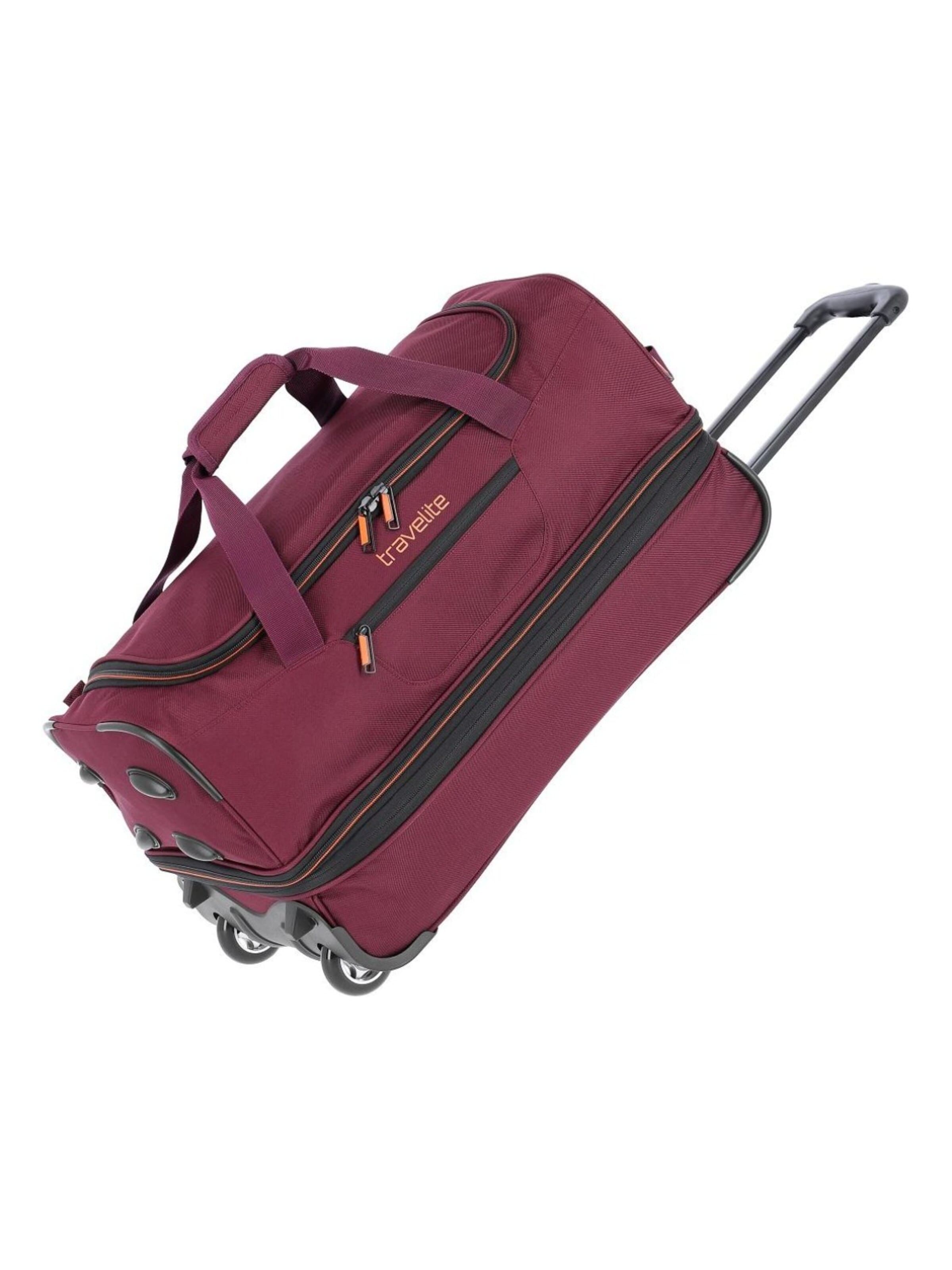 Trolley di TRAVELITE in lilla: frontale