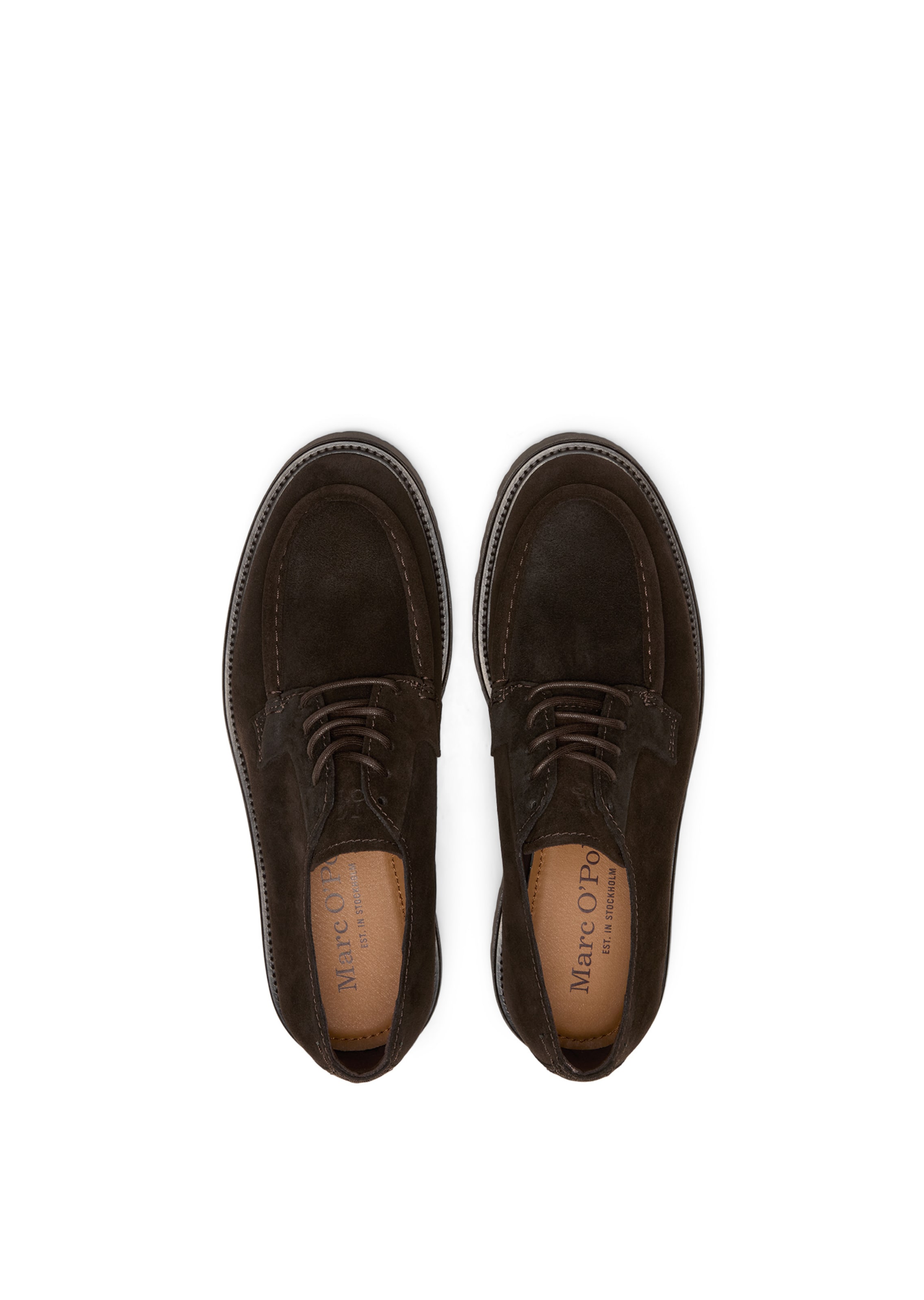 Chaussure à lacets ' Phil ' Marc O'Polo en marron