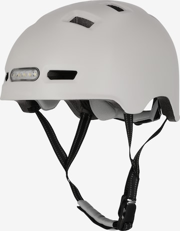Crazy Safety Helm 'Vertigo' in Weiß: Vorderseite