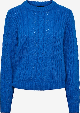 PIECES Sweater 'Sandra' in Blue: front