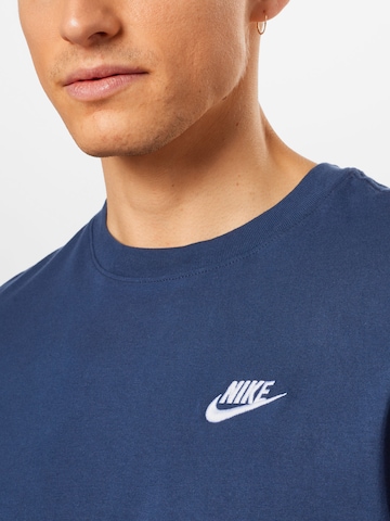 Nike Sportswear Tričko – modrá