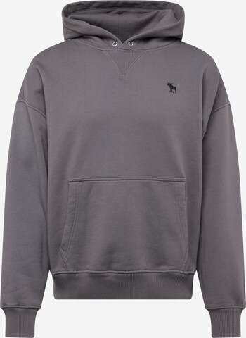 Abercrombie & Fitch Sweatshirt i grå: forside