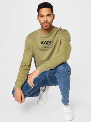 Sweat-shirt Karl Kani en vert