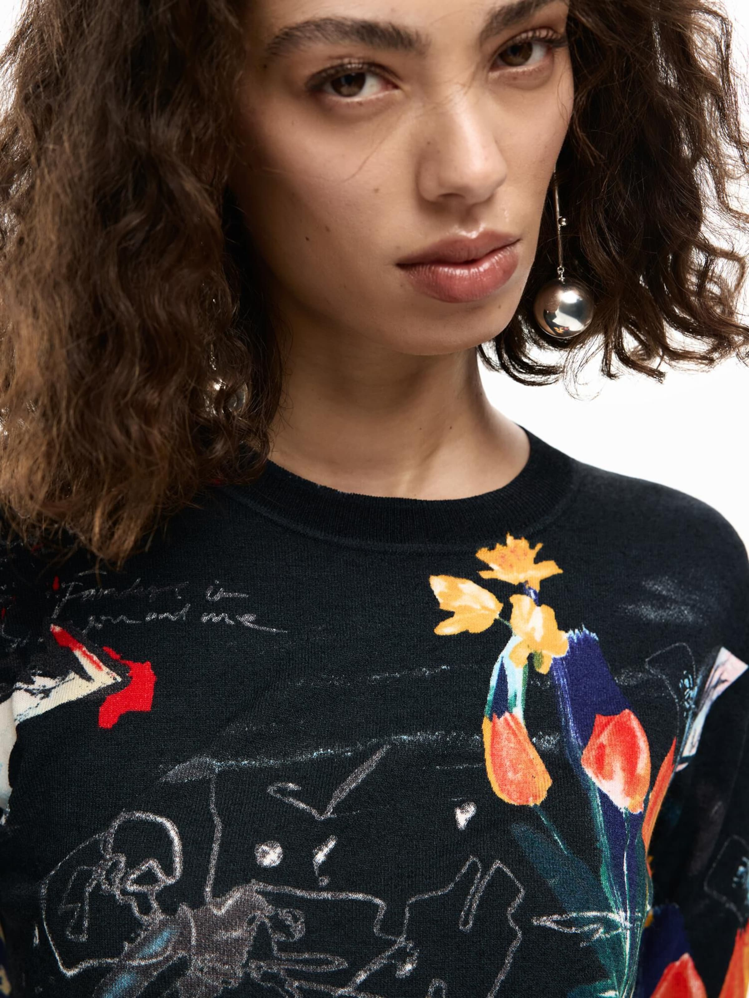 Desigual Πουλόβερ σε μαύρο