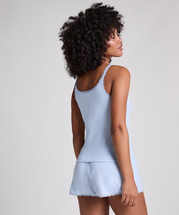 Hunkemöller Pyjamahose in Blau